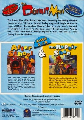 St. Claire Vision - The Donut Man: After School & The Repair Shop - Rob Evans - 2 Shows on 1 DVD - DVD