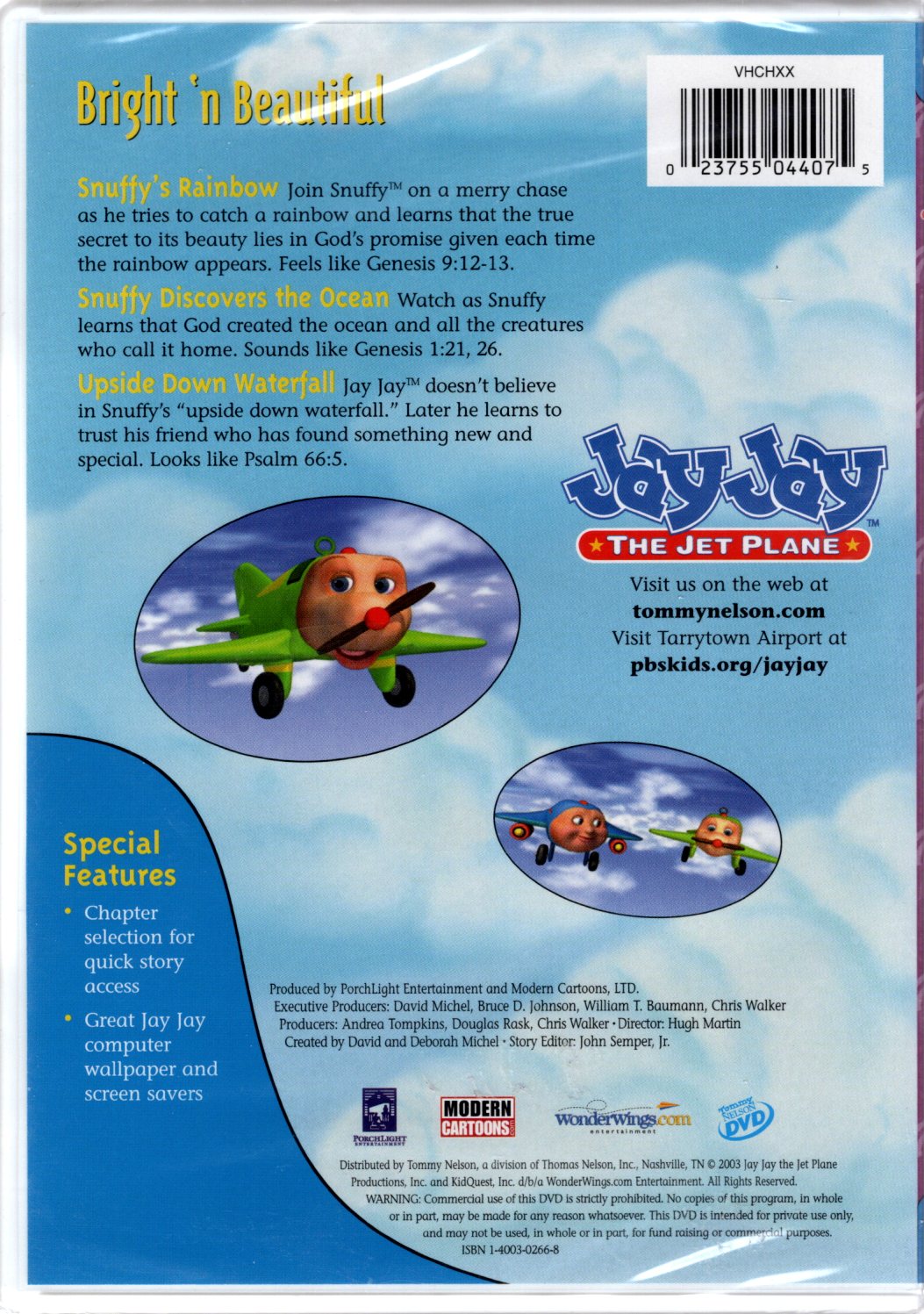 Focus on the Family Presents - Jay Jay™ the Jet Plane: Bright 'n Beautiful - DVD