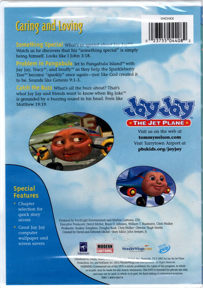 Tommy Nelson - Jay Jay the Jet Plane™: Caring and Loving - Focus on the Family - DVD