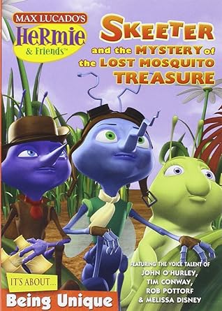 Glue Works Entertainment - Max Lucado's Hermie & Friends™ - Skeeter and the Mystery of the Lost Mosquito Treasure - DVD