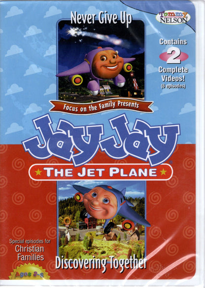 Focus on the Family Presents - Jay Jay™ the Jet Plane: Never Give Up & Discovering Together - 2 Complete Videos! (6 Episodes) - DVD