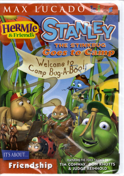 Glue Works Entertainment - Max Lucado's Hermie & Friends™: Stanley the Stinkbug Goes to Camp - DVD