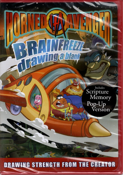 Tommy Nelson - Horned Avenger  BrainFreeze: Drawing a Blank - Glue Works Entertainment, LLC. - DVD