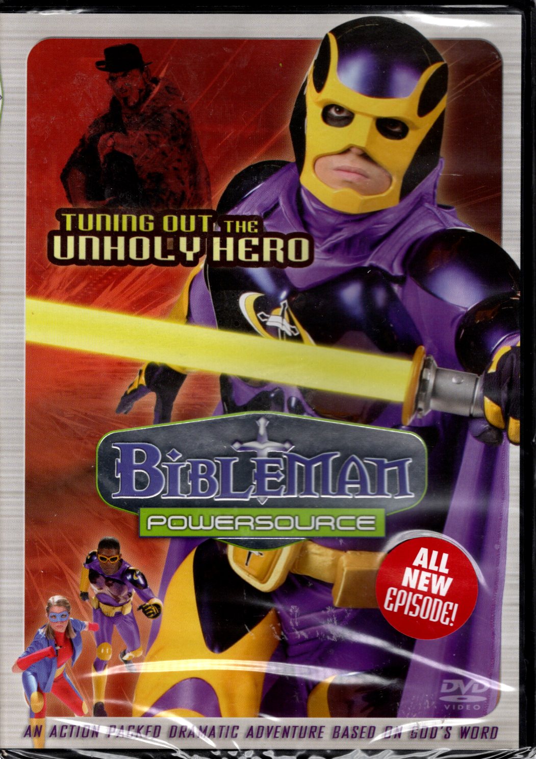 Tommy Nelson - BibleMan: Tuning Out the Unholy Hero - Steve Gilreath Television - DVD