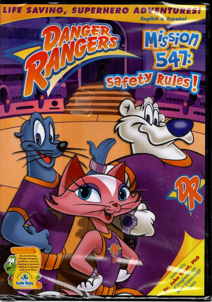 Thomas Nelson - Danger Rangers® Mission 547: Safety Rules!™ - Educational Adventures, LLC. - DVD