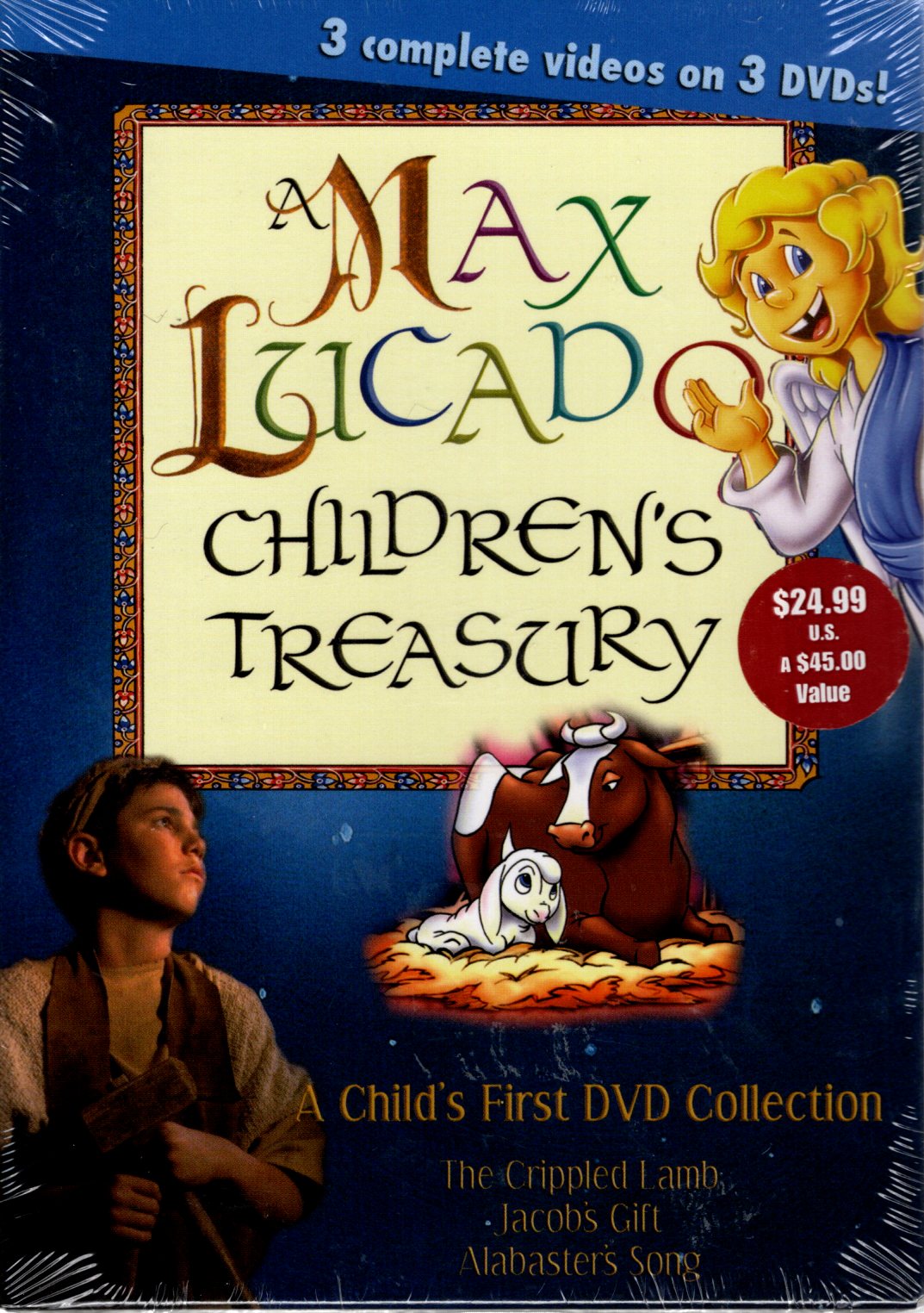 Thomas Nelson - A Max Lucado Children's Treasury:  A Child's First DVD Collection - 3 Complete Videos on 3 DVDs! - Max Lucado - DVD Box Set