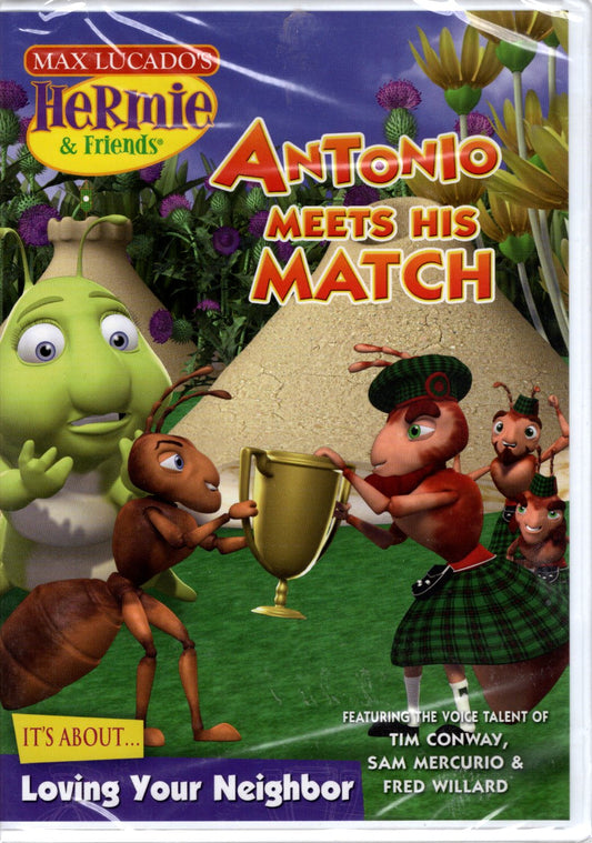 Glue Works Entertainment - Max Lucado's Hermie & Friends™: Antonio Meets His Match - DVD