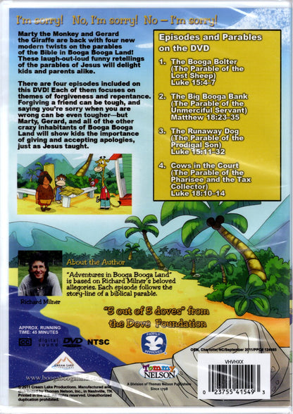 Tommy Nelson - Adventures in Booga Booga Land:™ Stories From the Parables of Jesus - Cream Lake Productions - Richard Milner - DVD