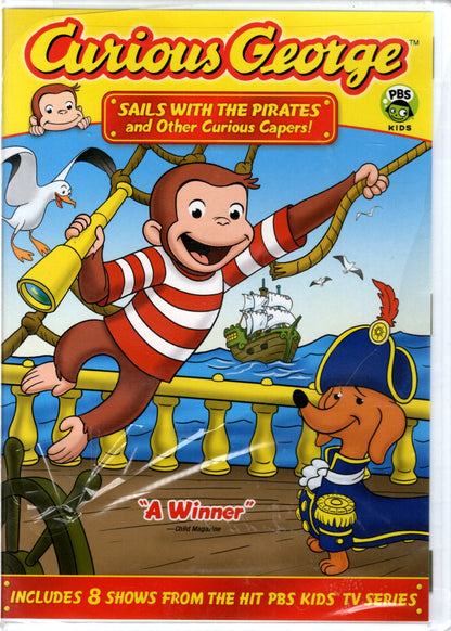 Universal Studios - Curious George™: Sails with the Pirates and Other Curious Capers! - PBS Kids® - DVD