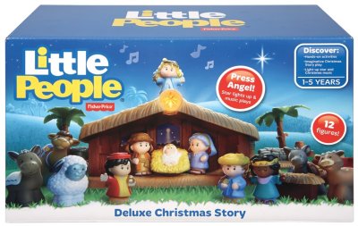 Fisher-Price® Little People® - Deluxe Christmas Story Nativity Set - 1-5 years