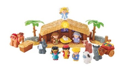 Fisher-Price® Little People® - Deluxe Christmas Story Nativity Set - 1-5 years