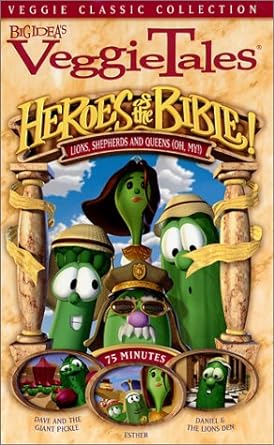Big Idea™ VeggieTales® - Heroes of the Bible: Lions, Shepherds and Queens (Oh, My!) - VHS Tape
