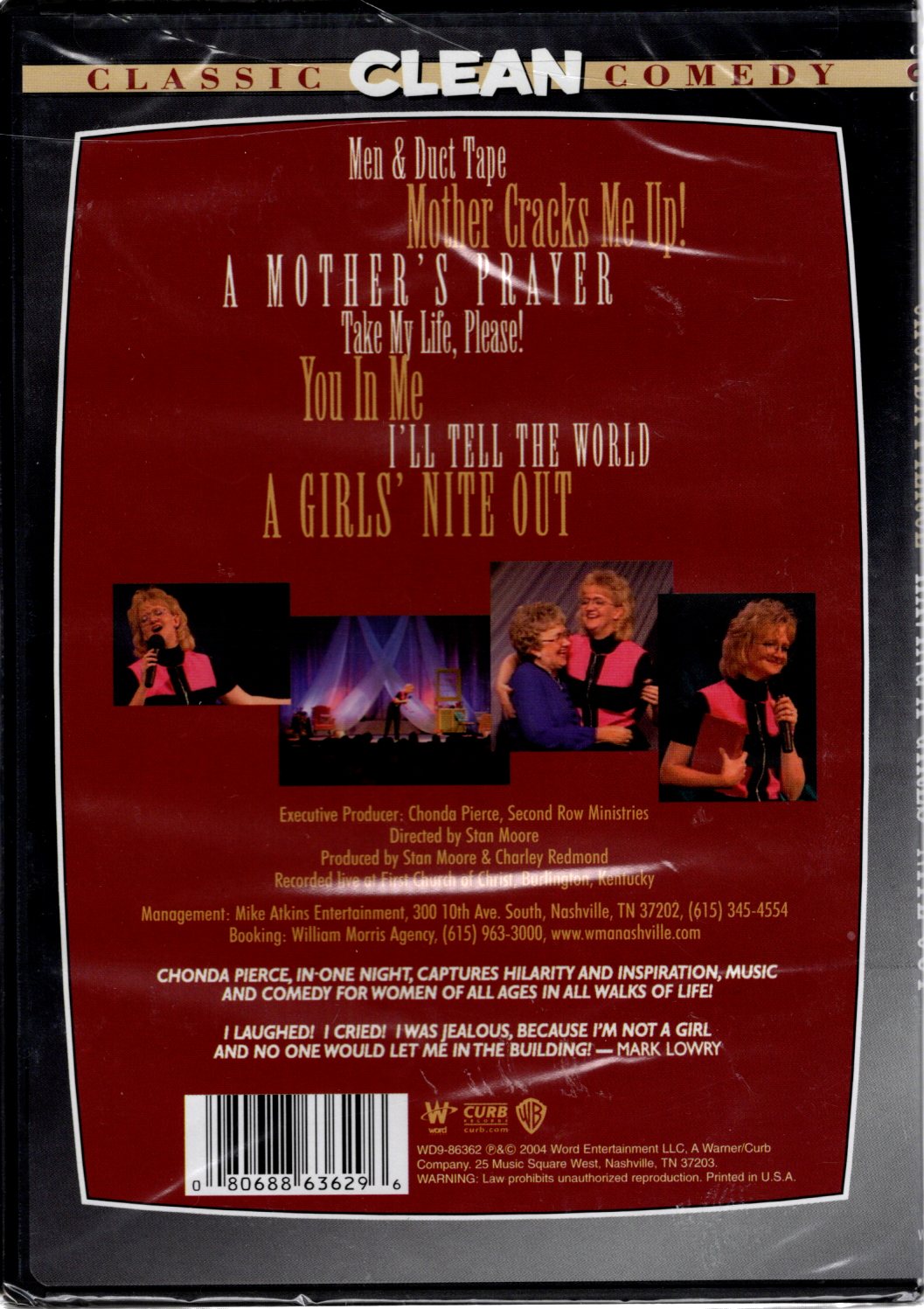 Word Entertainment, LLC. - Chonda Pierce: Having a Girls' Nite Out - DVD, Stand-Up Comedy