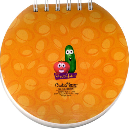 Big Idea™ VeggieTales® - VeggieTales® Up Close Die Cut Memo Pad (Creative Papers® by C.R. Gibson) - ©1999 Big Idea Productions, Inc. - Plastic/Paper