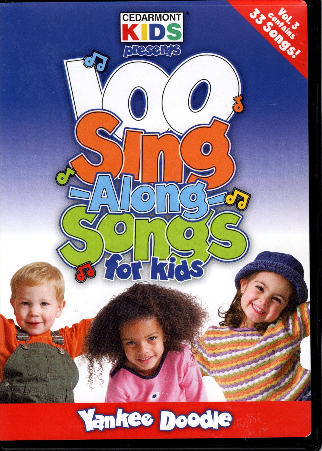 Cedarmont Kids - 100 Sing-Along-Songs for Kids: Volume 3 (Contains 33 Songs) - DVD (**See Description)