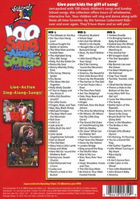 Cedarmont Music, LLC. - 100 Sing-Along-Songs for Kids: 3 DVD Set - Cedarmont Kids® - DVD