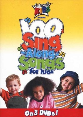 Cedarmont Music, LLC. - 100 Sing-Along-Songs for Kids: 3 DVD Set - Cedarmont Kids® - DVD