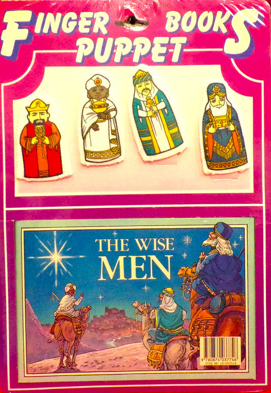 Standard Publishing - Finger Puppet Books: The Wise Men - Paperback w/Felt Finger Puppets