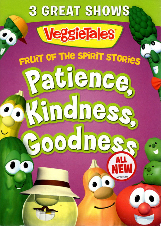 Big Idea™ VeggieTales® - Fruit of the Spirit Stories: Patience, Kindness, Goodness - DVD