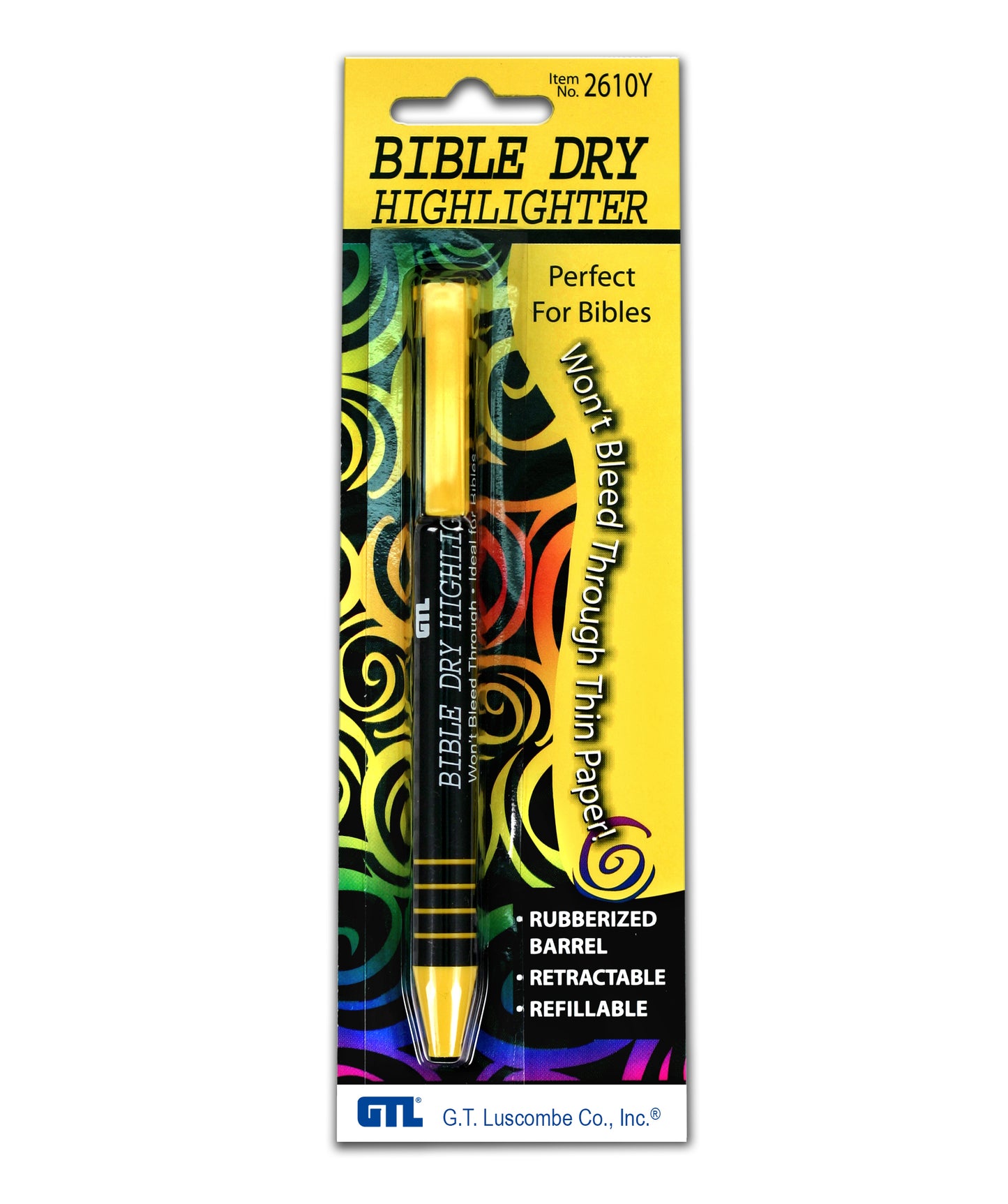 Bible Dry Highlighter, Item #2610 (G.T. Luscombe Co., Inc.)