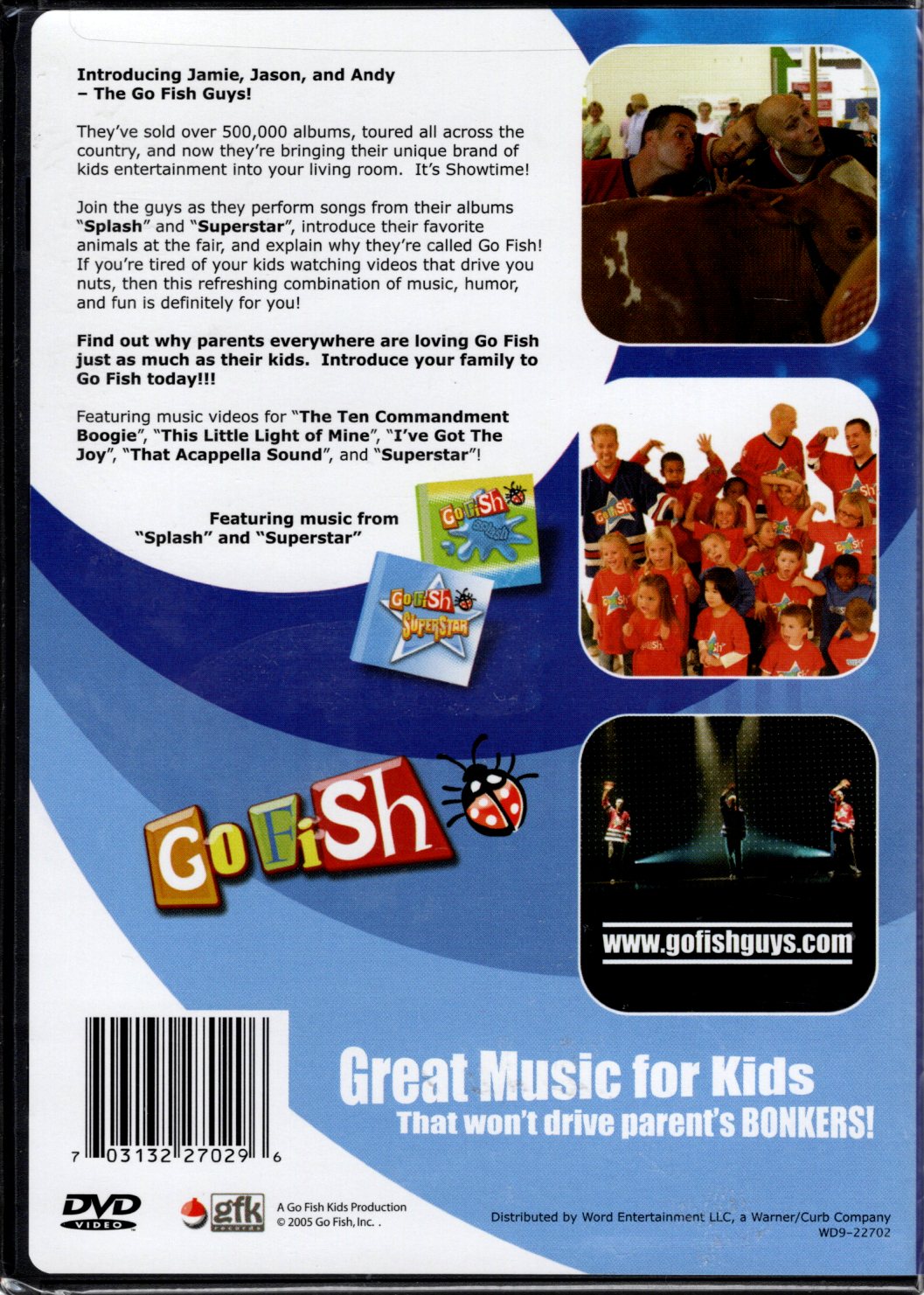 Word Entertainment, LLC. - Go Fish: Showtime - Go Fish Kids - DVD