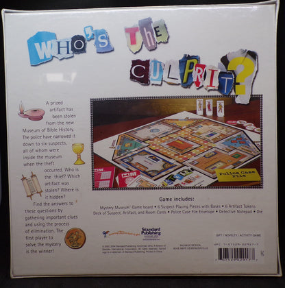 Standard Publishing - Mystery Museum™ Game: The Biblical Artifacts Detective Game - 3-6 Players, Ages 8 & Up - Board Game