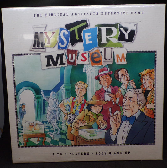 Standard Publishing - Mystery Museum™ Game: The Biblical Artifacts Detective Game - 3-6 Players, Ages 8 & Up - Board Game