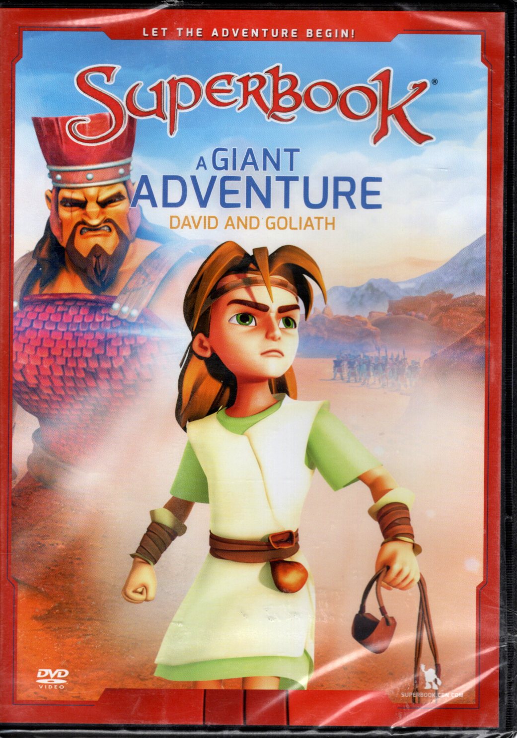 Christian Broadcasting Network - Superbook: A Giant Adventure, David and Goliath - DVD