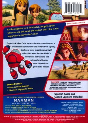 Christian Broadcasting Network - Superbook: Naaman and the Servant Girl - DVD