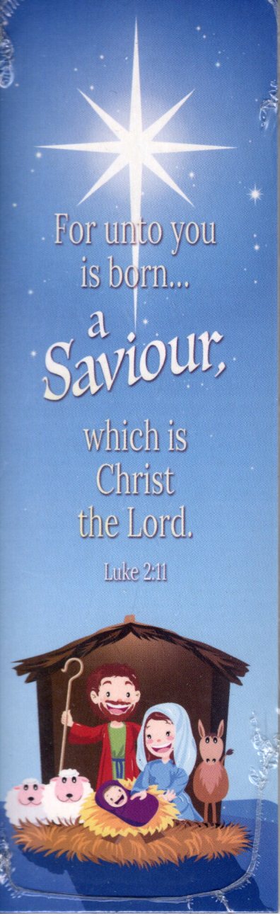 Warner Press - For Unto You is Born... (Luke 2:11) Bookmarks - Package of 25