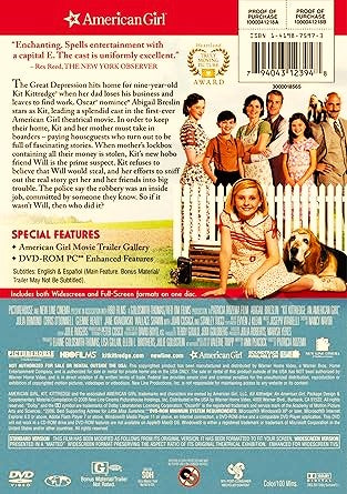 Picturehouse Entertainment & New Line Cinema - Kit Kittredge: An American Girl - Starring Abigail Breslin - DVD