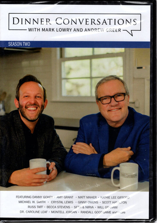 Center Media with Mark Lowry Productions - Dinner Conversations with Mark Lowry and Andrew Greer: Season Two - Three Disc Set - DVD