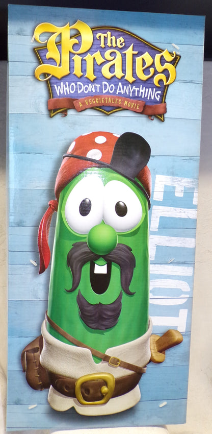 Big Idea, Inc. - VeggieTales® - The Pirates Who Don't Do Anything: 18" Larry the Cucumber Pirate Knit Plush
