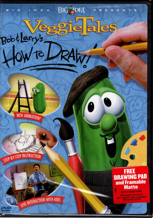 Big Idea™ VeggieTales® - Bob & Larry's How to Draw! - DVD