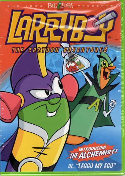 Big Idea™ VeggieTales® - LarryBoy™: The Cartoon Adventures - DVD Video Series (4 Episodes - 2002/2003)
