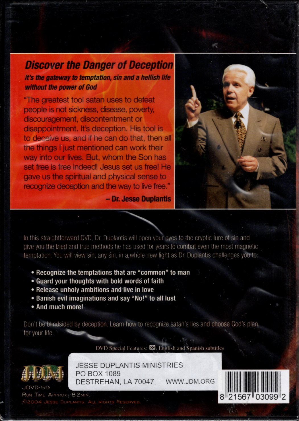 Jesse Duplantis Ministries - What In Hell Do You Want? - Dr. Jesse Duplantis - DVD