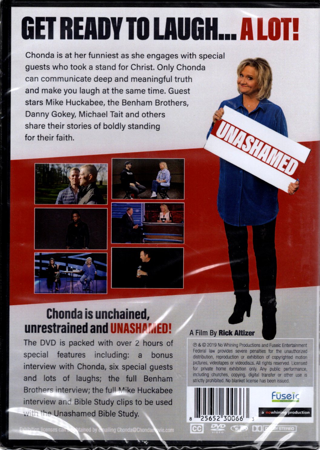 No Whining Productions - Chonda Pierce: Unashamed - DVD, Stand-Up Comedy