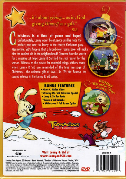 Word Entertainment™ - Toonacious Family Entertainment™ - Lenny & Sid: 'Tis the Reason - DVD