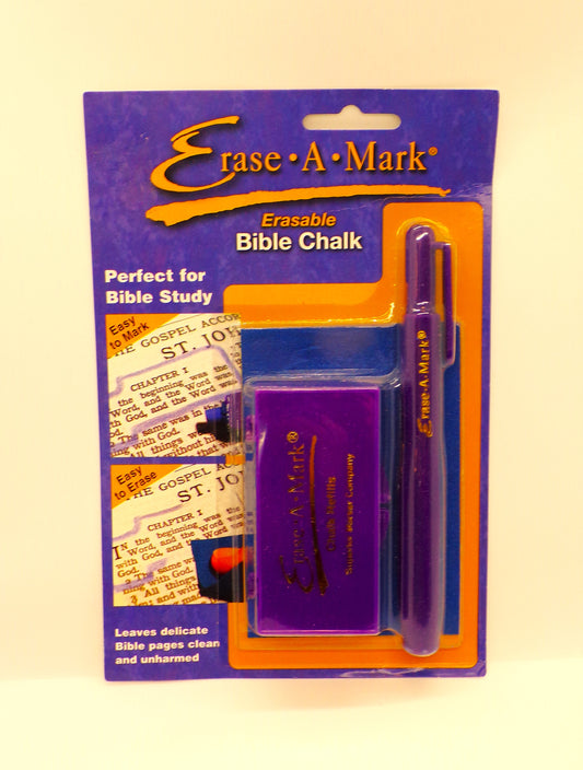 Erase*A*Mark® Erasable Bible Chalk (Superior Marker Co.)