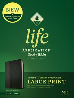 Tyndale NLT® Large Print Life Application Study Bible, Third Edition,