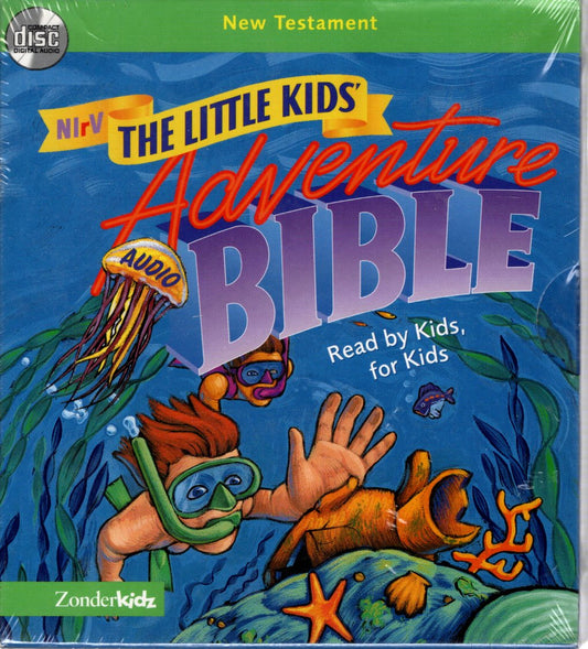 Zondervan Publishers NIrV - The Little Kids' Adventure Audio Bible, New Testament - Zonderkidz® - CD Set