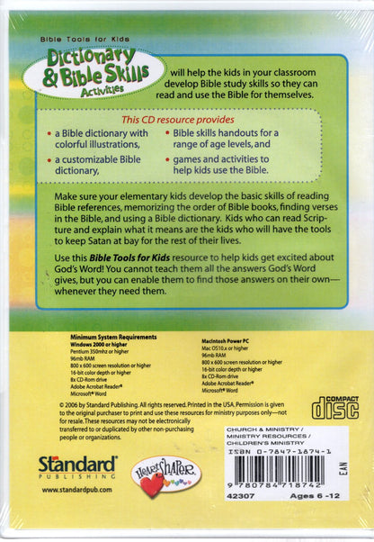 Standard Publishing - Bible Tools for Kids - Heart Shaper® - CD-Rom Software (**See Description)