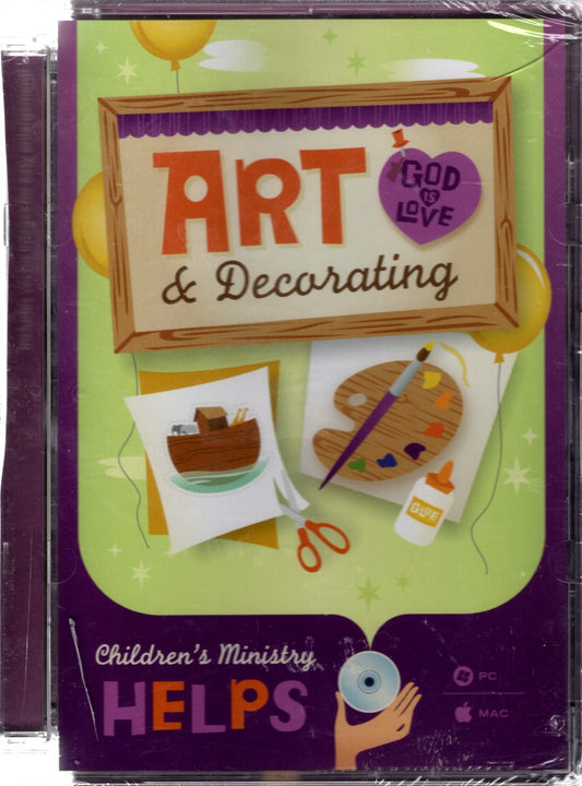 Standard Publishing - Children's Ministry Helps: Art & Decorating - CD-Rom Software (**See Description)