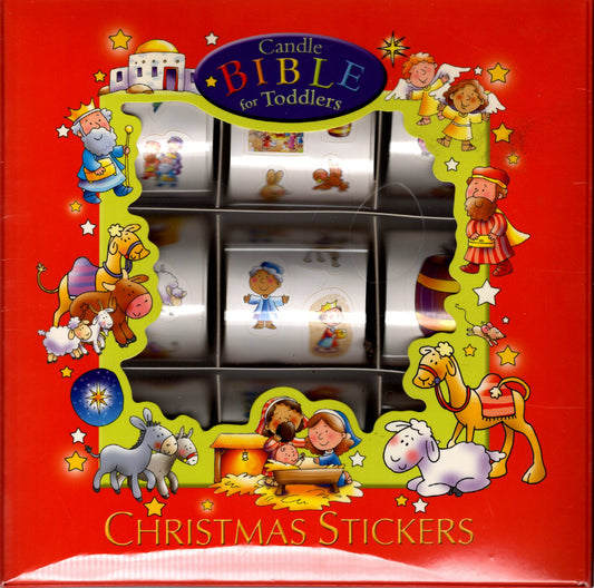 Candle Books, Lion Hudson plc - Candle Bible for Toddlers Christmas Stickers - 200 Stickers (Printed in 2008)