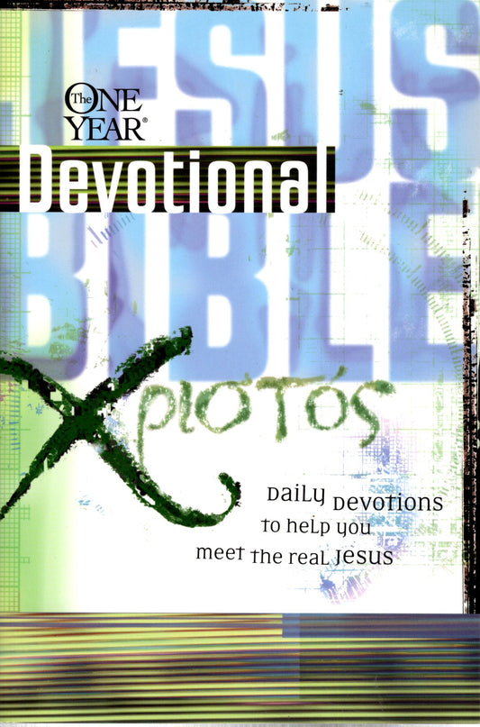 Tyndale Momentum - The One Year® Jesus Bible Devotional: Daily Devotions to Help You Meet the Real Jesus - Paperback
