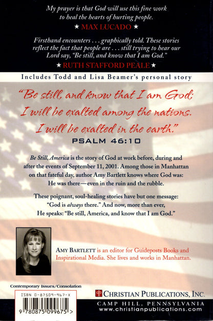 Christian Publications, Inc. - Be Still America...I Am God: From Out of the Rubble, Stories of Hope - By Amy Bartlett - Softcover