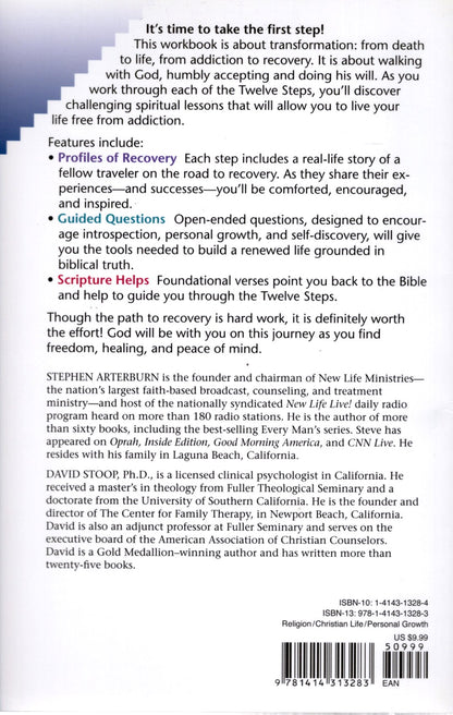 Tyndale House Publishers - The Life Recovery Workbook: A Biblical Guide Through the 12 Steps by Stephen Arterburn & David Stoop - Paperback