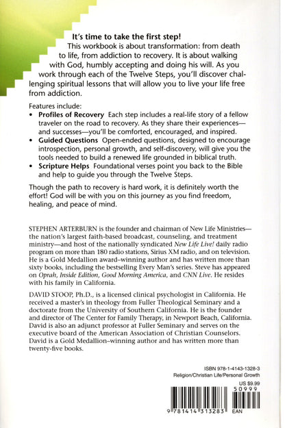 Tyndale House Publishers - The Life Recovery Workbook: A Biblical Guide Through the 12 Steps by Stephen Arterburn & David Stoop - Paperback