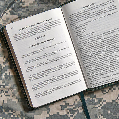 Holman® CSB® Military Bible - LeatherTouch®