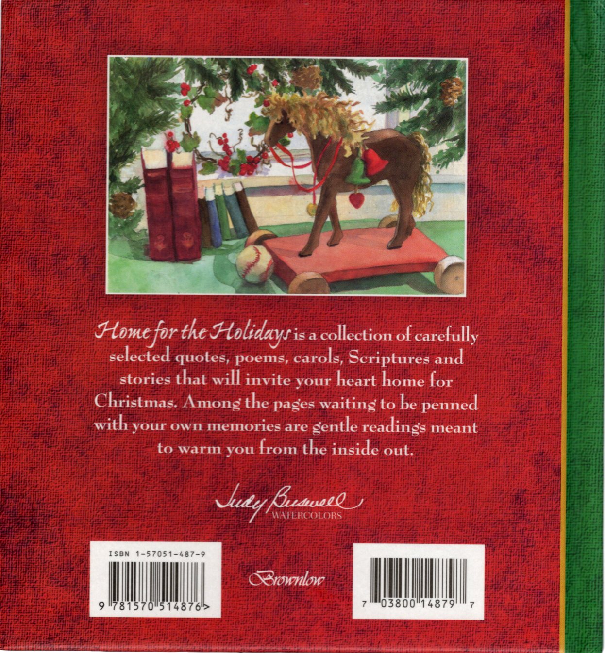 The Brownlow Corp. - Home for the Holidays - Hardcover